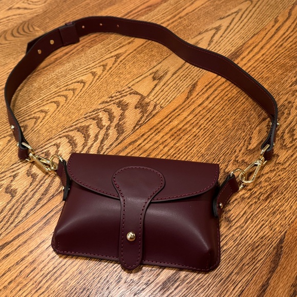 Cherry Paris Philomene Bag Bordeaux color - Picture 4 of 7